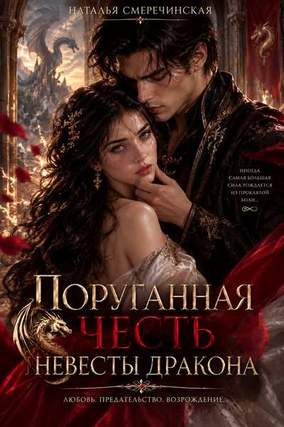 Обложка книги «Поруганная честь невесты дракона»